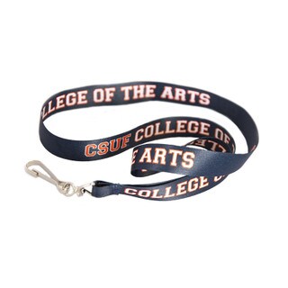 CSUF College Of The Arts Reversible Silk Lanyard